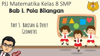 Pola Bilangan Part 3  Barisan dan Deret Geometri [upl. by Esilegna736]