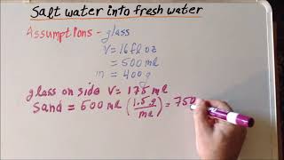 How To Turn Salt Water Into Fresh Water  DEBUNKED [upl. by Kwapong]