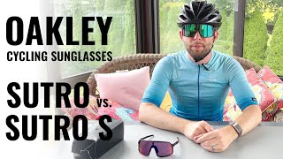 Oakley Cycling Sunglasses  Sutro vs Sutro S  Prizm Road vs Prizm Road Jade [upl. by Enaerb]