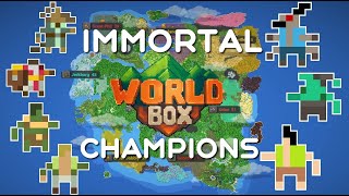 7 Kingdoms Each Get An Immortal Champion  WorldBox [upl. by Idnas554]