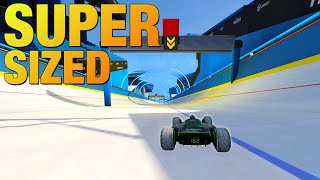 Trackmania But the Maps are GIGANTIC [upl. by Kalie]