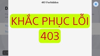 Khắc phục lỗi vào game 403 EFOOTBALL 2022 [upl. by Ecirtnas]