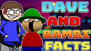 Top 5 Dave and Bambi Facts in fnf [upl. by Anaimad]