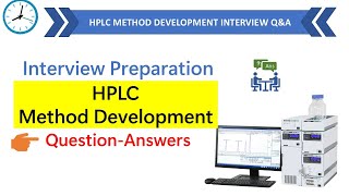 HPLC method development Interview question answer  HPLC interview question and answers [upl. by Ahsitneuq]