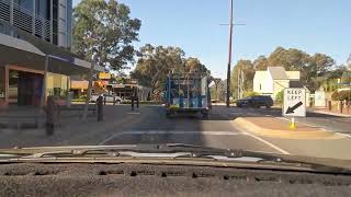 Driving through Wangaratta  Regional Victoria [upl. by Ahsial]