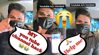 SOCK 😭  Harsh rajput youtube is channel hackHarsh rajput channel hack dhakad news Channel hack [upl. by Bilat743]