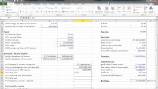 Financial Modeling Quick Lesson Accretion  Dilution Model  Part 2 [upl. by Delphinia]