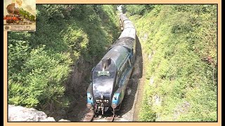 Dramatic Rescue of The Torbay Express 4464 60019 Bittern 19th Aug 2012 [upl. by Molli479]