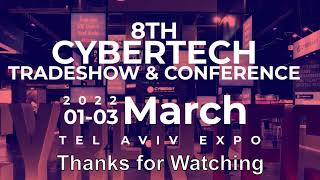 Cybertech Tel Aviv 2022 [upl. by Gratiana]