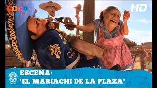 Coco de Disney•Pixar  Escena El mariachi de la plaza  HD [upl. by Joeann175]