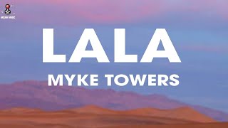 Myke Towers  LALA LyricsLetra [upl. by Horgan]