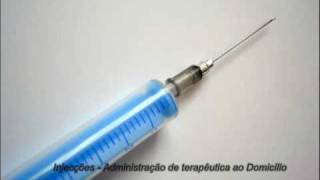 Injecções ao domicílio Administração de medicamentos ao domicílio [upl. by Myca]