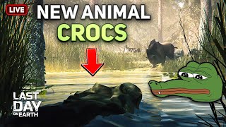 WE ARE GETTING CROCODILES IN NEXT UPDATE  Last Day on Earth Survival  LIVESTREAM [upl. by Arv]