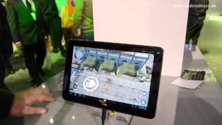 Acer Iconia Tab A510 und Zombie Driver  HandsOn  CES 2012  androidnextde [upl. by Annoed]