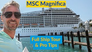 MSC Magnifica Tour amp Review with MSC Cruise Tips You Should Know [upl. by Dugan625]