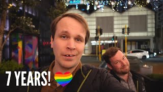 Celebrating our Wedding Anniversary  Queer Love Story 🏳️‍🌈  Date night in Auckland City [upl. by Rolyks]