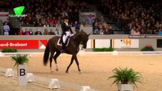 Anna Kasprzak  Donnperignon Grand Prix Reem Acra FEI World Cup Dressage [upl. by Assenahs]