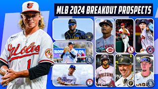 MLB Prospects That Will BREAKOUT In 2024 [upl. by Elephus]