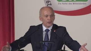 29 AlbisgüetliTagung Rede Bundesrat Ueli Maurer [upl. by Aerahs571]