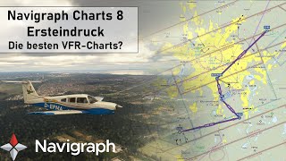 Navigraph Charts 8 ✈ Ersteindruck  Review ✈ Die besten VFRCharts ✈ MSFS2020  XPlane 12 [upl. by Nadine]