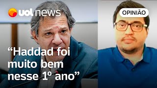 Haddad conseguiu negociar com Congresso e se saiu muito bem no 1º ano de governo analisa Salto [upl. by Nicholl]