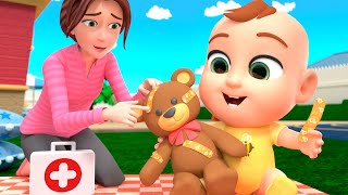 Ouchie Ouch Song  Boo Boo Lalafun Nursery Rhymes amp Kids Songs [upl. by Olcott]