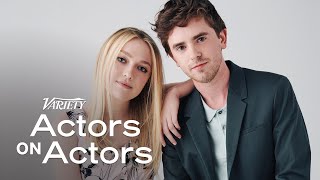 Dakota Fanning amp Freddie Highmore  Actors on Actors  Full Conversation [upl. by Ahsielat65]