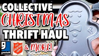 IT’S TIME Collective GOODWILL THRIFT HAUL Thrifting My 2023 CHRISTMAS DECOR [upl. by Hearn291]