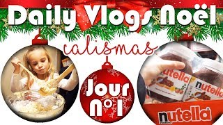 NYCYLA CALISMAS 1 COURSES ET SABLÉS POUR LE RÉVEILLON DE NOËL 🍪 [upl. by Okikuy]