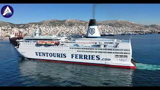 RIGEL II  Ventouris ferries PassengerShip ship ferry [upl. by Eimmat]