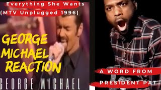 George Michael  Everything She Wants MTV Unplugged 1996REACTION VIDEO [upl. by Eiramanig]