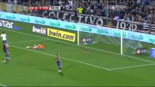 messi vs zaragozaIncredible Goal [upl. by Enitsahc]