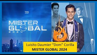 🇵🇭 PHILIPPINES Luisito Daumier quotDomquot Corilla is MISTER GLOBAL 2024 Full Performance [upl. by Franky]