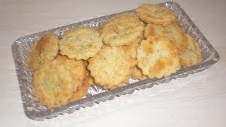 Ricetta Biscotti salati al formaggio [upl. by Kannry]