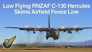 RNZAF C130 Hercules Very Low Pass [upl. by Adna]