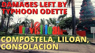 Damages Left By Bagyong Odette in Compostela Liloan Consolacion Cebu  Aftermath Typhoon Odette [upl. by Oiramrej]