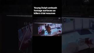 Young Dolph ambush footage released during killers trial youngdolphyogotticardibfuturecmgtrial [upl. by Gwenni]