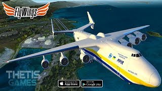 Flight Simulator 2018 FlyWings  AndroidiOS Gameplay ᴴᴰ [upl. by Eirlav]