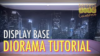 Action Figure Display  How to Make Diorama Bases  Tutorial [upl. by Aytida]