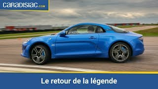 Les essais de Soheil Ayari  Alpine A110  à la hauteur de la légende [upl. by Iem]