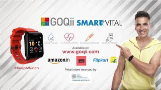 GOQii Smart Vital  Make a HEALTH Statement [upl. by Esalb812]