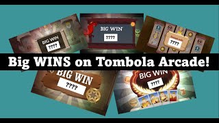 Tombola Arcade Its the turn of the spin games  some BIG wins today [upl. by Rudelson]