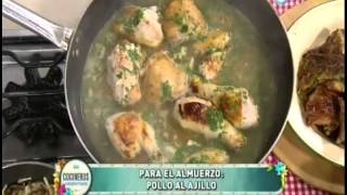 Pollo al ajillo con tortilla Parte 2 [upl. by Eicul]