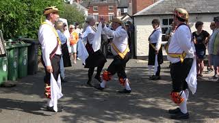 Shakespeare Morris dance quotValentine  BidfordonAvonquot at Bromyard Folk Festival 2023 [upl. by Airad722]