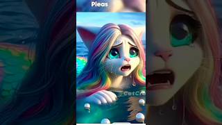 Mermaid tears🐱the price of greed ai cat cats catlover [upl. by Decato]