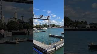 The Welland Canal livegiveandtravel youtubeshorts wellandcanal portcolborne travel [upl. by Ytok]