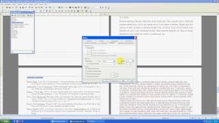 Hausarbeiten formatieren mit OpenOffice Teil 8  Anhang mit neuer Seitennummerierung [upl. by Ecadnarb]