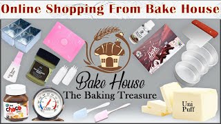 Shopping From Bake House Karachi  Online Shopping Experience  Unboxing amp Shopping Vlog FM Cuisine [upl. by Myrilla]