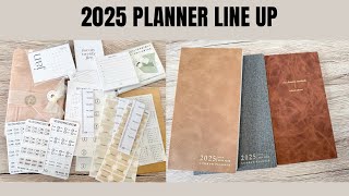 2025 Planner Line up  Tried and tested system [upl. by Atekram]