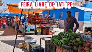 Feira livre de iati pe com preço de mercadoria bom pra você comprar [upl. by Kilk]